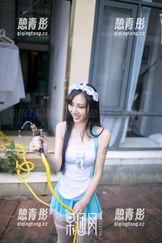 GIRLT果团网 - 陈雅漫的夏天在线写真，不小心又刷新了对“热”的定义！