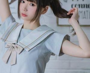 黑色JK少女，喵糖映画最新写真，看看能不能撩到你的心。