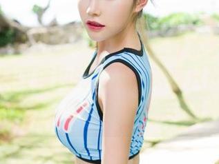 MiStar魅妍社 - 看王婉悠穿水手服，原图让人想到海边的风浪，结果只想啃个冰淇淋。壁纸，别犹豫了！