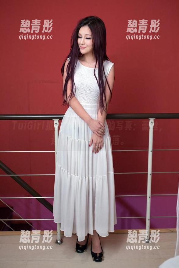 TuiGirl推女郎 - 赵纹清的写真：蕾丝，连空气都透着奚落。