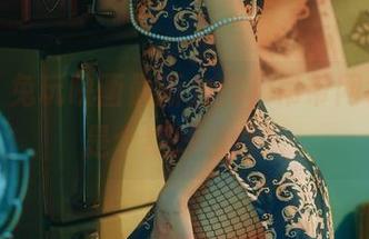 哈哈，兔玩映画最新力作，吊带网袜果然是个绝妙组合！