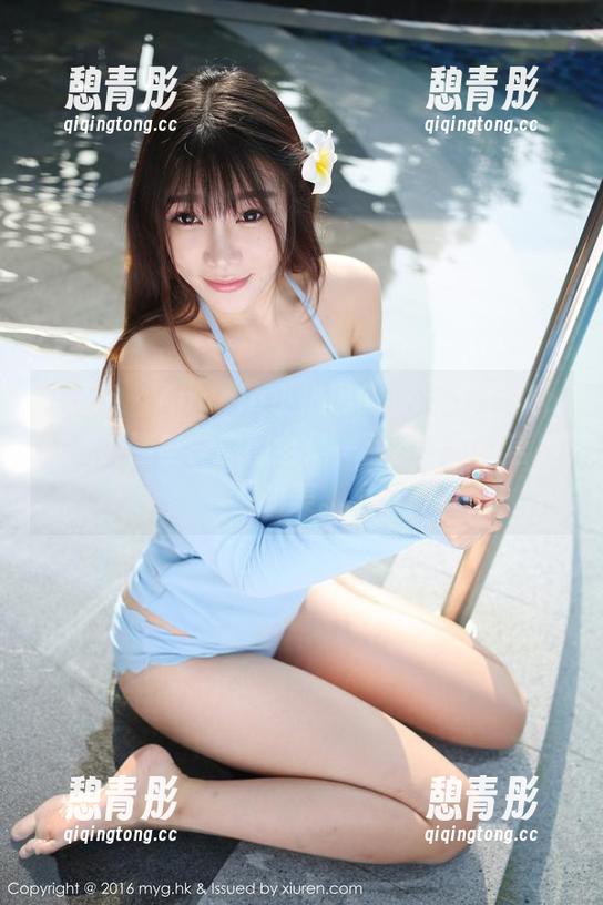 美媛馆 - Angela小热巴的JK写真合集，灯光、造型、意图全是一团乱，难以言喻的美。
