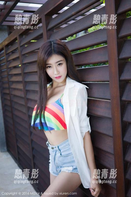 魅妍社-王婉悠 魅妍社 - 这吊带写真,王婉悠的高清图每一帧都想保存——实在太诱人了!
